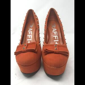 Used Traffic Spiked Anti Gravity Platform Heels Size 6